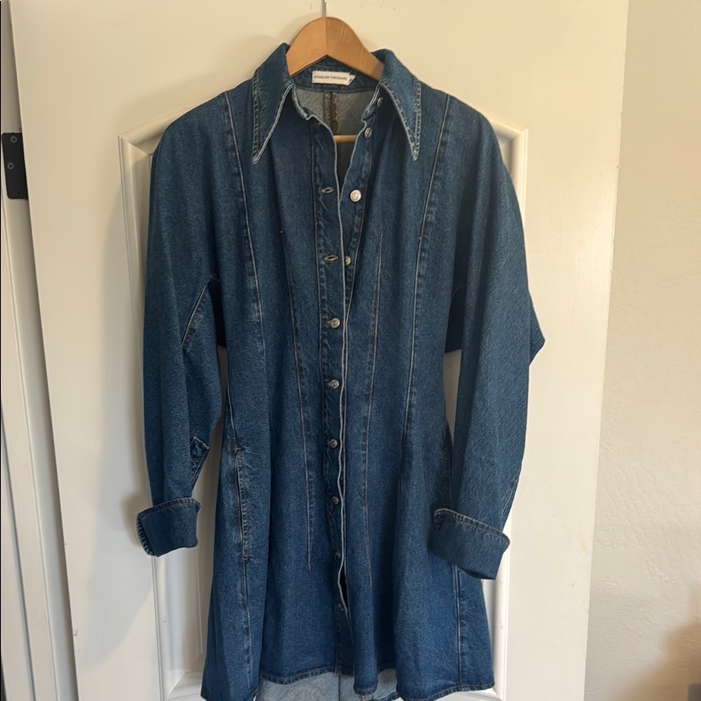 Denim Longline Jacket